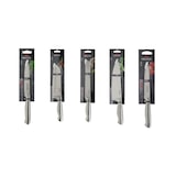 thumbnail of Juego de cuchillos de cocina profesionales de acero inoxidable Nirosta Star de 5 piezas (24-33,5 cm)