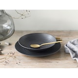 thumbnail of CreaTable Lava Stone Schwarz Tellerset 12-tlg Steinzeug
