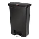 thumbnail of Rubbermaid Slim Jim Pedaleimer Breitseite 50  Liter schwarz
