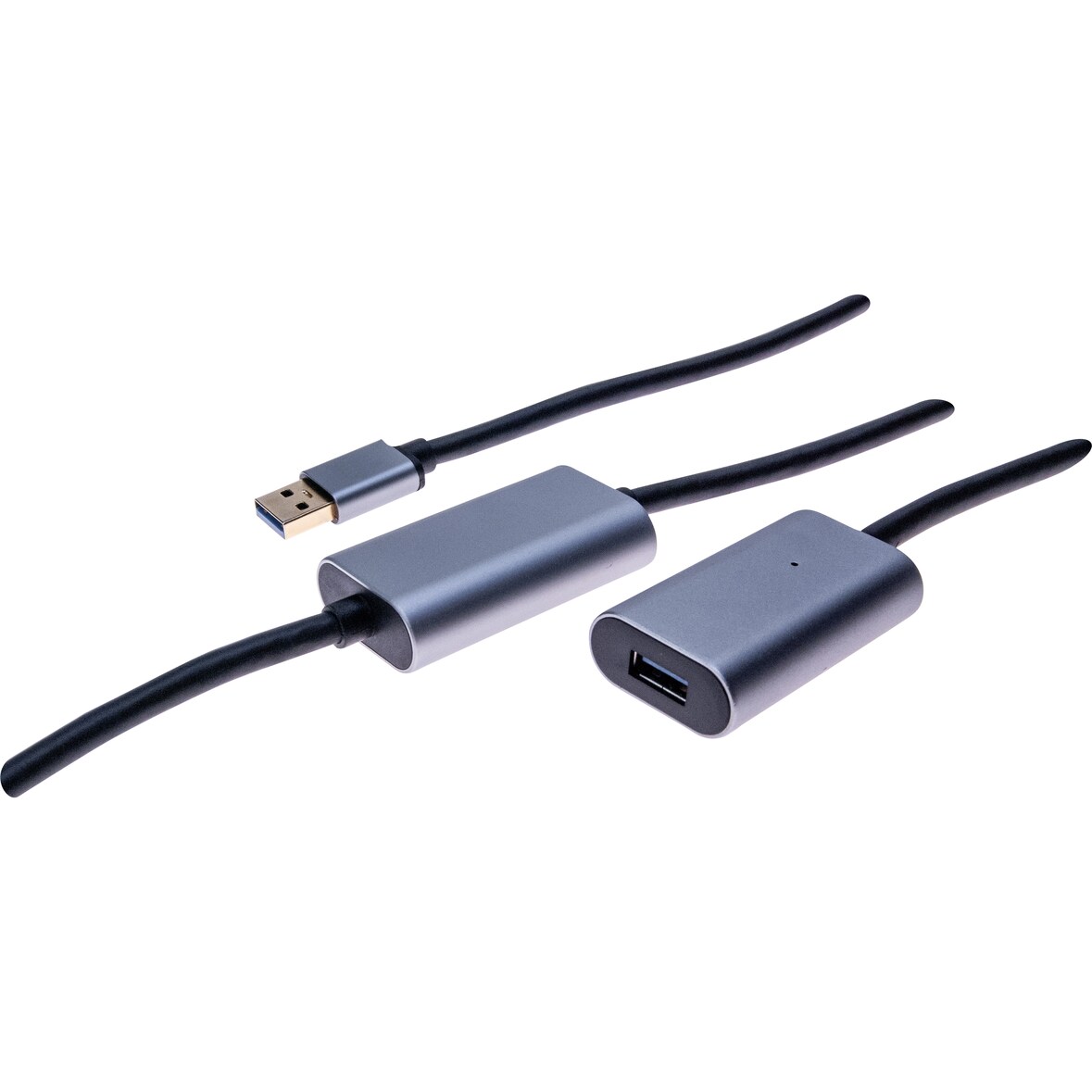 GENERIQUE amplifiee aluminium USB 3.0 -10M ACTIF JUSQU'A 30M