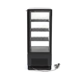 thumbnail of Maxima - Vitrine réfrigérée 78L 43cm - 3 étagères, verre sur 4 côtés, LED, serrure, régulateur de température numérique - 42.8x38.6x96 cm
