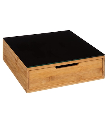 FIVE - Bamboe capsulehouder met 2 laden