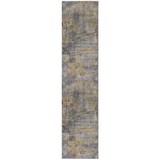 thumbnail of `Dee` Abstrakte Kunst-Teppiche in Premium-Qualität. Farbe: Gelb-Grau, 80x300 cm | Kadima Design