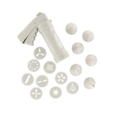 thumbnail of Zenker Smart Pastry koekjespers, 6 spuitmondjes en 10 patroonschijven.