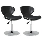 thumbnail of vidaXL Eetkamerstoelen 2 st kunstleer zwart