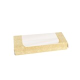thumbnail of MONOUSO - Rechteckige Verpackungen für Bäckereien Kraft 20x10,5x5cm (150 Stück)