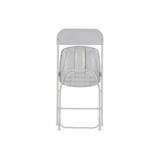 thumbnail of Silla plegable, resistente al clima, máx. 120 kg, blanco