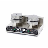 thumbnail of Gaufrier électrique double - 8 gaufres coeurs | Maxima - 09365101