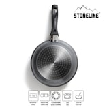 thumbnail of STONELINE® Bratpfanne 20 cm, Aluguss antihaftbeschichtete Pfanne, Backofen und Induktion geeignet