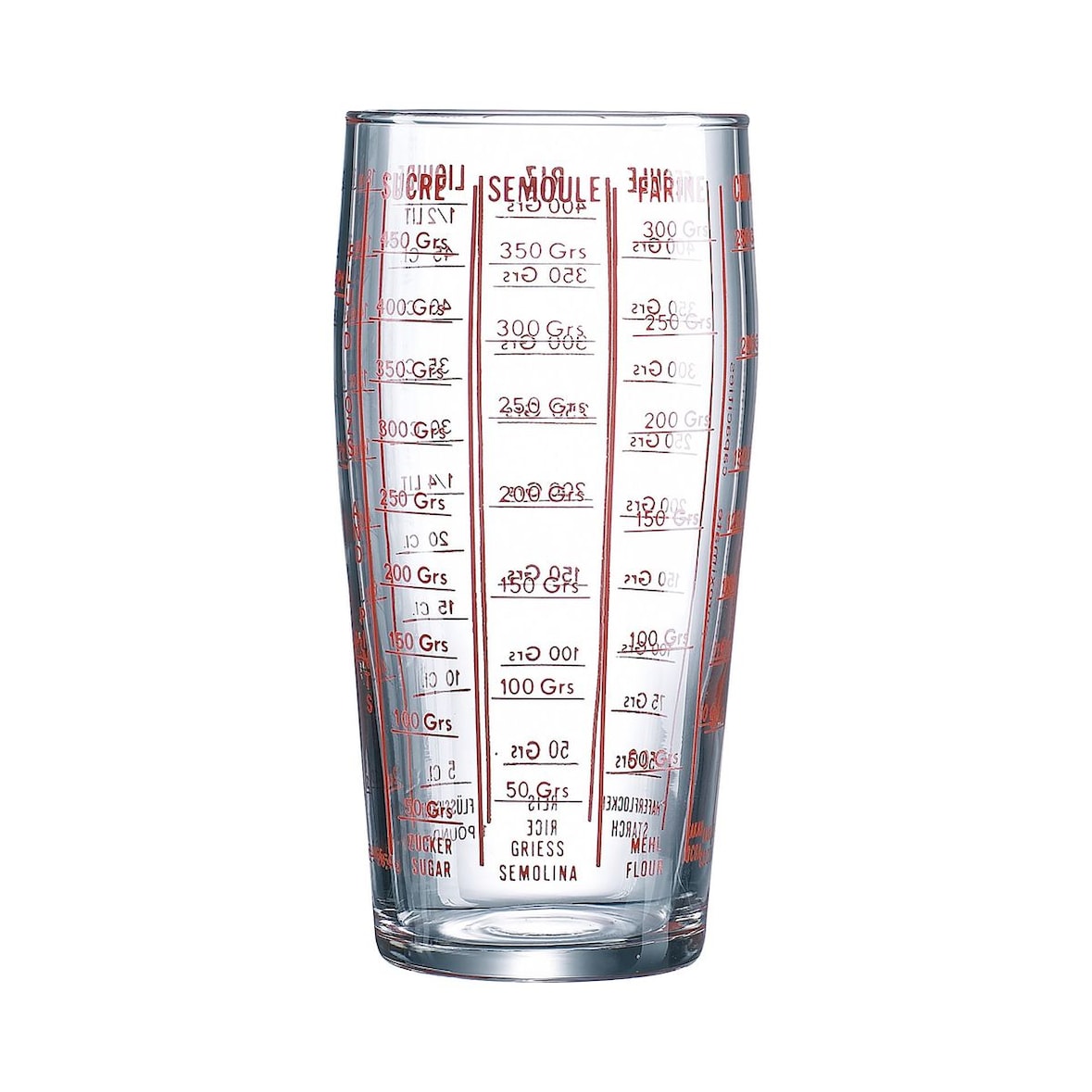 Verre doseur 58 cl  - Luminarc - verre trempé extra résistant