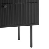 thumbnail of Dressoir KARBY S 120x40x75 cm 6 laden zwart hjh LIVING