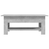 thumbnail of vidaXL Salontafel 102x55x42 cm bewerkt hout betongrijs