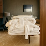 thumbnail of Bademantel Kimono Baumwolle mit Gürtel L