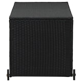 thumbnail of vidaXL Garten-Auflagenbox Schwarz 120x65x61 cm Poly Rattan