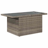 thumbnail of vidaXL Garten-Sofa-Set mit Speicher 7 pcs Grau Poly Rattan
