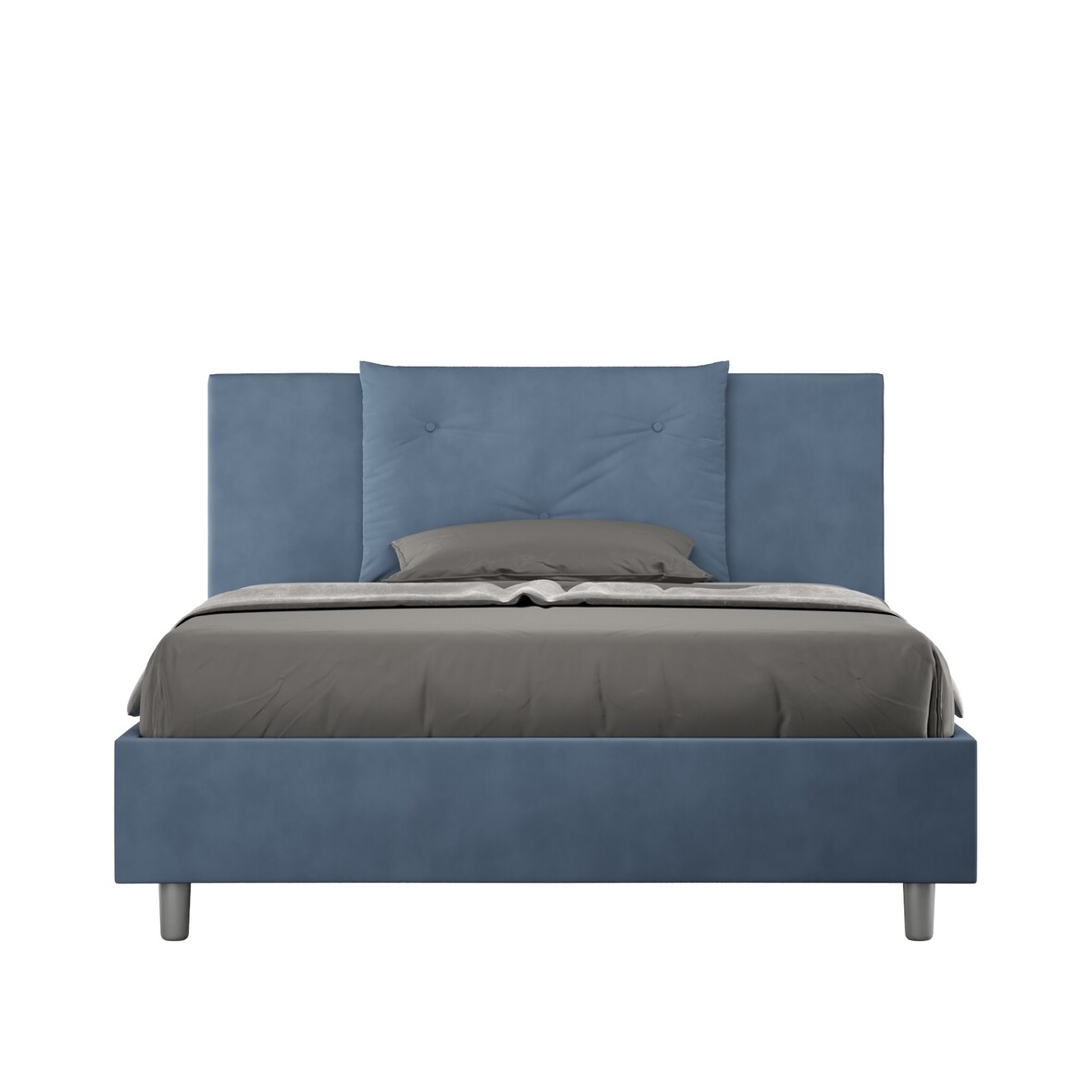 Letto Appia 130x200 con rete blu