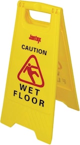 thumbnail of Jantex Warnschild "Wet floor" - Kunststoff - 64 cm hoch