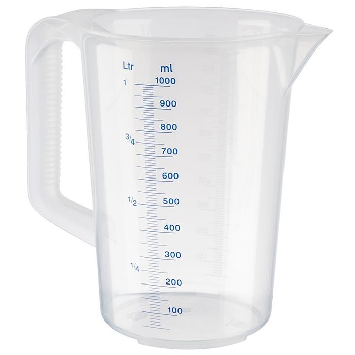 APS 30047 Gobelet à mesurer Ø 12 cm, H : 16,5 cm, 1 litre