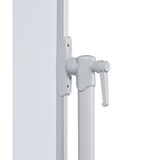 thumbnail of FRANKEN Mobiles Whiteboard 90 x 120 cm, doppelseitig, lackiert, magnetisch, beschreibbar, trocken abwischbar, Whiteboard mit Ständer und Rollen