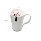 thumbnail of Juego de 2 tazas Mug Grande para desayuno porcelana blanca 500 ml Ovum