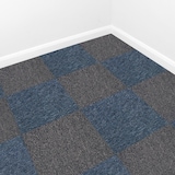 thumbnail of 40 x Tapijttegels - Storm Blauw en Zwart - 50x50cm 10m2