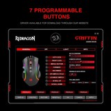 thumbnail of Redragon Griffin Raton Gaming Rgb 7200 Dpi Negro