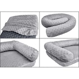 thumbnail of Bezug mit Seitenpolster grau für Tierbett  V-30.60