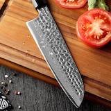 thumbnail of XinZuo - Damascus Santokumes - PM8 Zhen series