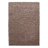 thumbnail of Teppich Hochflor Unifarben Polypropylen Wohnzimmer Shaggy Mokka Rechteckig 140x200 | Kadima Design