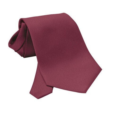 914 - Krawatte : bordeaux 65% Polyester 35%Baumwolle 220 g/m²