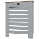 thumbnail of HOMCOM Copritermosifone con Cassetto 78x19x95.5cm Grigio
