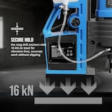 thumbnail of MSW - Magneetboormachine - 1650 W - 290/510 tpm - boordiameter max. 16/50 mm