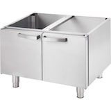 thumbnail of Elektro-Griddleplatte, Verchromt  Als Tischgerät, Serie 700 Nd - Gerillt 800X700X250 Mm (Bxtxh)