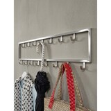 thumbnail of Wandgarderobe, Stilvoller Kleiderschrank mit 15 Haken, Handgefertigter Stahl. 80x4x20 cm | Kadima Design