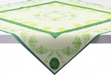 thumbnail of Sovie HOME Tischdecke Rabea in Grün aus Linclass® Airlaid 80 x 80 cm, 1 Stück - Punkte Ornamente Hasen Ostern
