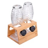thumbnail of GRÄWE Bambushalter für 2 Sodastream-Flaschen
