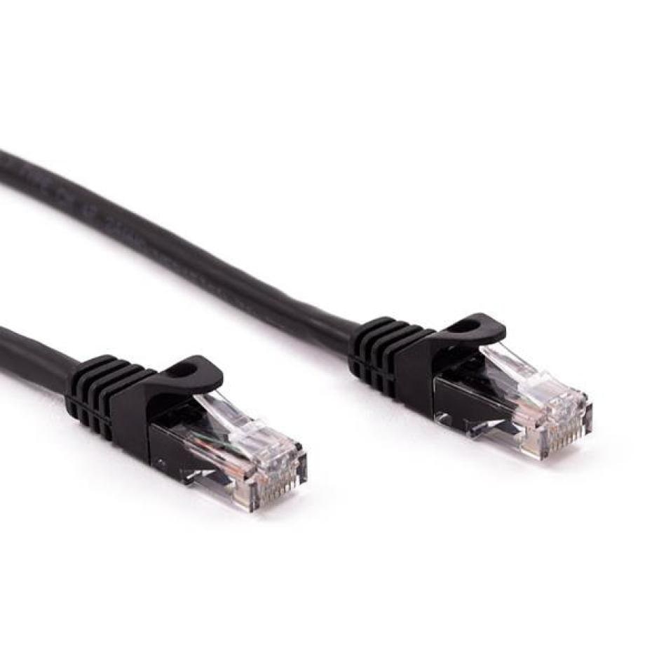 Cable red nilox latiguillo utp cat6 5m negro