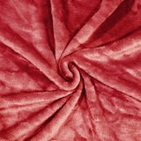 thumbnail of Intirilife weiche Kuscheldecke 200 x 150 cm in GLUT ROT - Flauschig warme Decke als Couchdecke Wohndecke Fleecedecke Indoor Outdoor