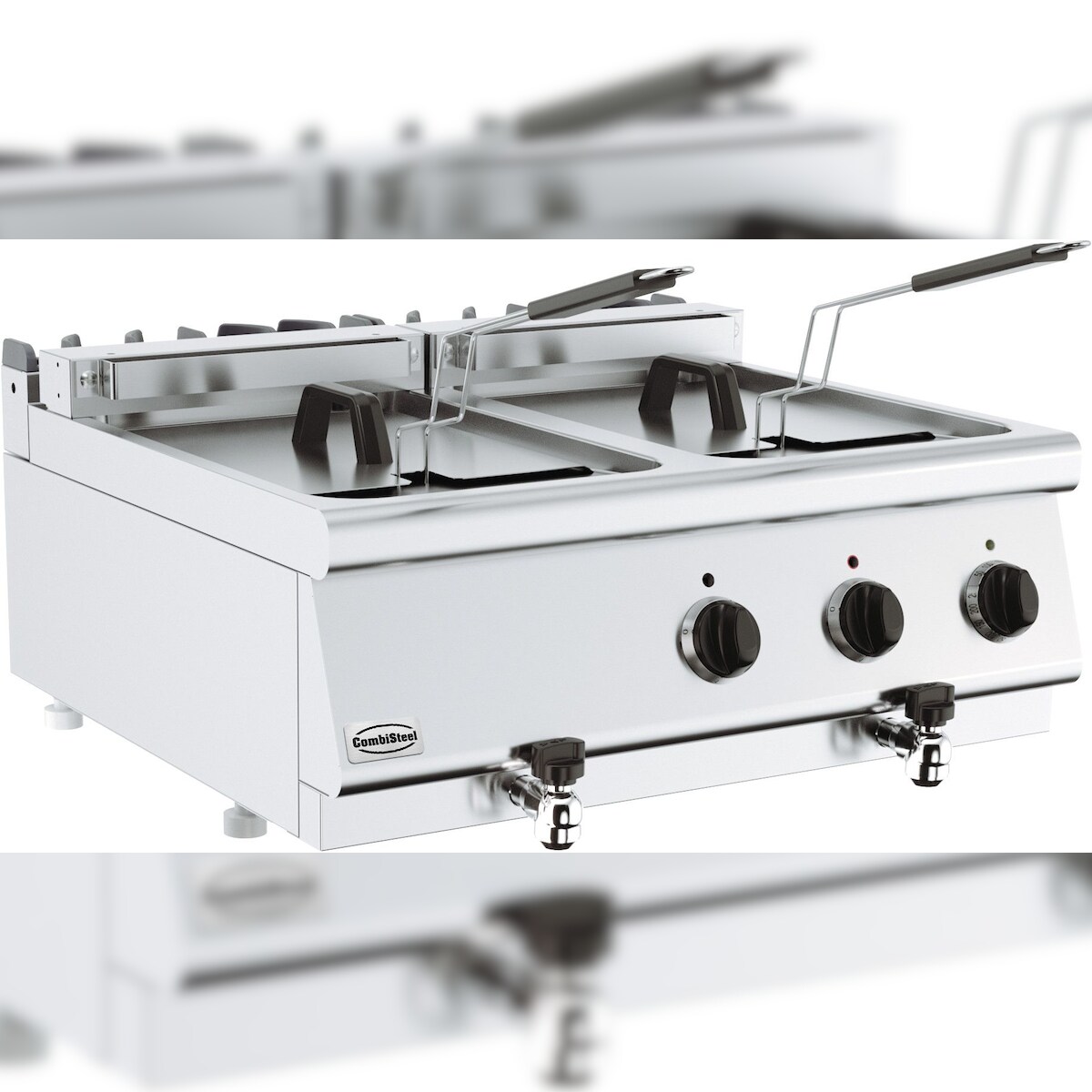 CombiSteel Base 700 El. Fritteuse 2X10 L