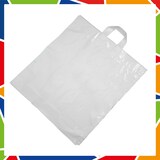 thumbnail of DayBays 15000 Stk. Schlaufentragetaschen 45+10x55 cm LDPE weiß lose mit Schlaufengriff