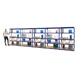 thumbnail of PROREGAL Mega Deal | 5x Schwerlastregal Big Elephant M | HxBxT 180x120x60 cm | Fachlast 250kg | Blau | Stecksystem Lagerregal Regalsystem 5 Stk.
