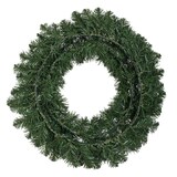 thumbnail of 1 Künstlicher Tannenkranz 60cm Deko Kranz Winter Weihnachten Weihnachtskranz Adventskranz Winterdeko Weihnachtsdeko Grün