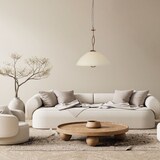 thumbnail of Steinhauer Pendelleuchte 1-fl. "Anthea" 4327BR Bronze + Creme