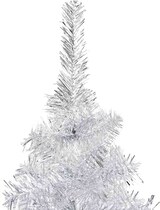 thumbnail of vidaXL Künstlicher Weihnachtsbaum Beleuchtung & Kugeln Silber 150 cm