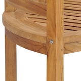thumbnail of vidaXL Bananenbank 180 cm Massivholz Teak