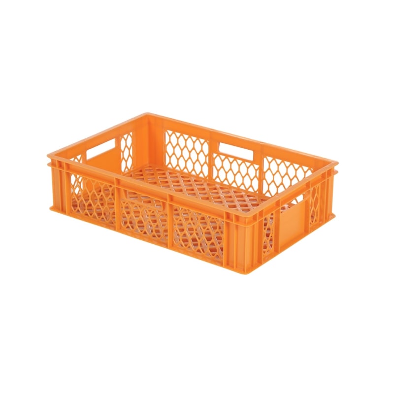 Saro Bäckereikiste BK154 aus Kunststoff ist stapelbar und stabil 600x400x154mm