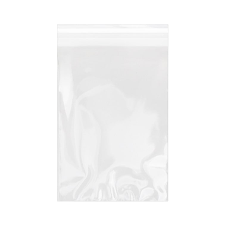 MONOUSO - Sacchetto di Polipropilene BOPP Piega Adesivo 20x30cm G160 (1.000 Pezzi)