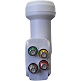 thumbnail of Digiquest LNB 403 QUATTRO HV HV con quattro uscite indipendenti, indispensabile per impianti centralizzati con multiwitch o centraline