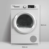 thumbnail of Telefunken T-WP-7-1-W Trockner, 7 kg Wärmepumpentrockner mit 15 Programmen, Startzeitvorwahl & Knitterschutz, weiß