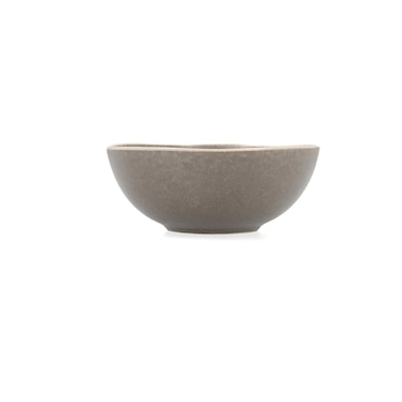 Bidasoa Gio Bol Irregular Gres 16X6,5Cm Gris